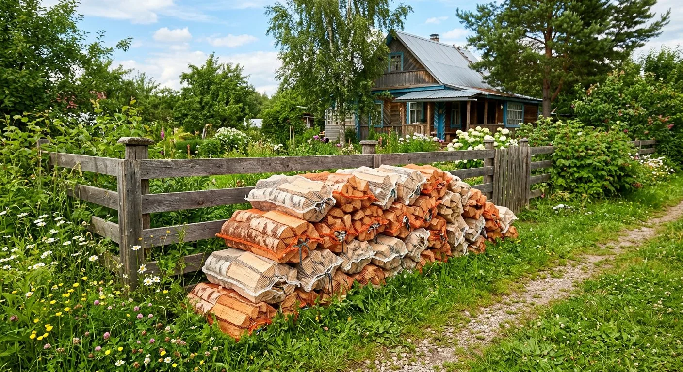 Дрова для дачи в Калининце